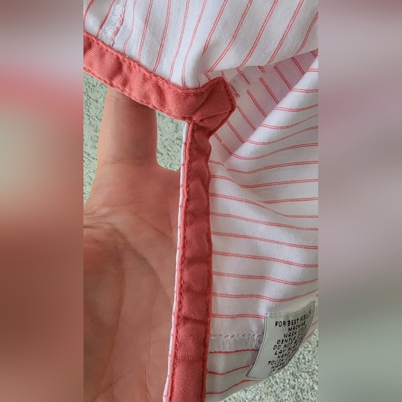 Peter Millar Light Pink and White Polo Shirt - Picture 6 of 8